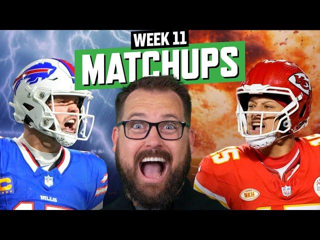 Week 11 Matchups + Bringing the Hammer, Wheel of Shame | Fantasy Football 2024 - Ep. 1678