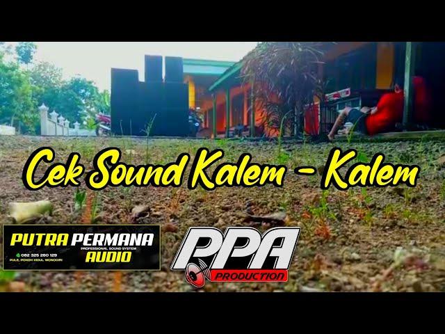 Sound Cek Putra Permana Audio Part 1