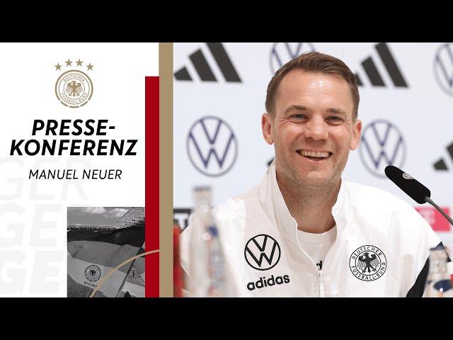 ️ Pressekonferenz der Nationalmannschaft mit Manuel Neuer