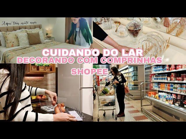 ROTINA DE CASA| fiz compras de mercado, organização e limpeza, cuidando com carinho do meu lar