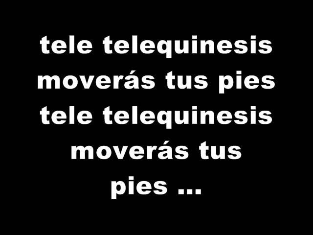 Telequinesis Karaoke Soda Stereo