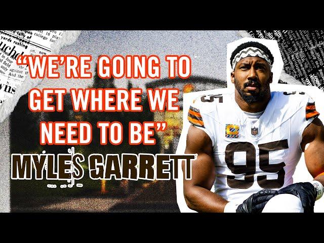 Myles Garrett: "The mission doesn't change" | Press Conference