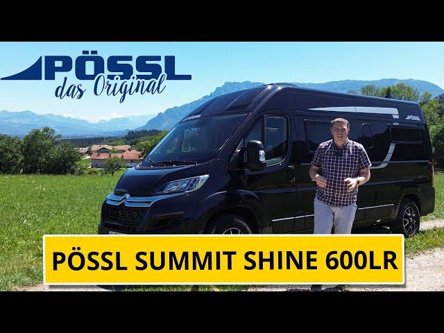 NEU 2024: Pössl Summit Shine 600 LR - Einzelbetten unter 6 m!