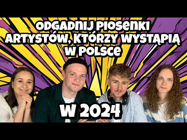 Koncerty 2024! Odgadnij piosenki artystów, którzy wystąpią w tym roku w Polsce | Dzikie Ucho