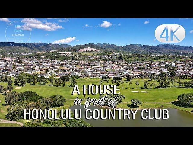 Hawaii Real Estate : "Honolulu Country Club" Front Home(18 Solar Pannels)