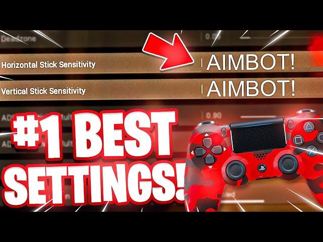 the #1 CONTROLLER SETTINGS in WARZONE! (BEST SENSITIVITY & DEADZONE) - Warzone Season 4