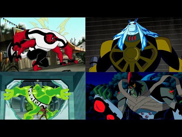 Ben 10: All Fusion Transformations