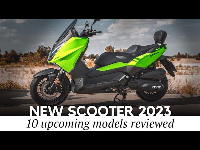 10 Newest Scooters Presented for 2023 MY (Review of USA & International Models)