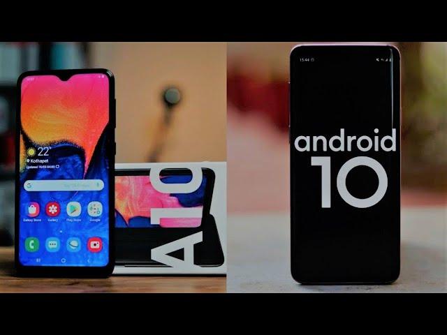 Android 10 Samsung A10 Official Updates - New Features Review : One UI 2.0 Review !!!