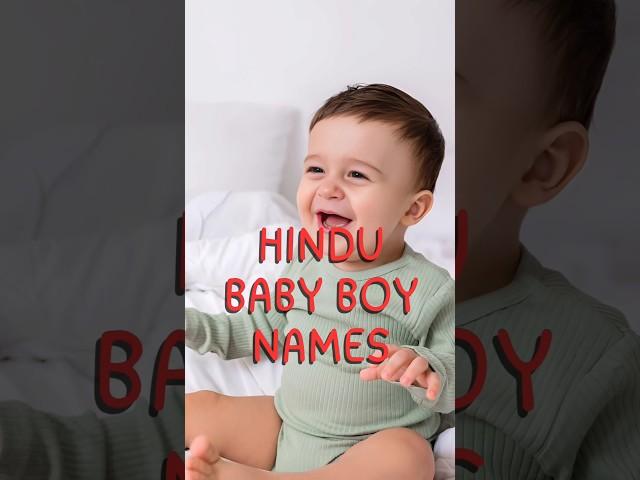 Hindu Baby Boy Names #shorts #shortvideo