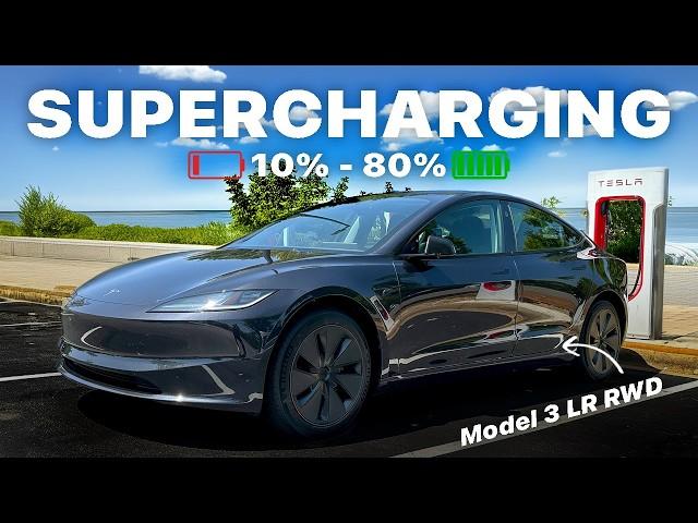 Supercharging the NEW Model 3 Long Range RWD | 10-80%