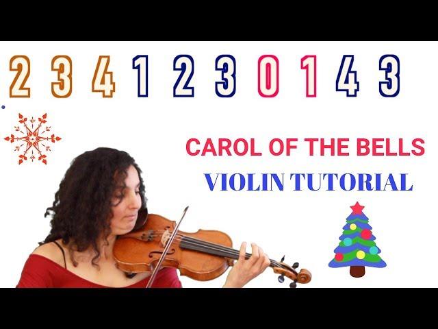 How To Play Carol Of The Bells On The Violin  Tutorial