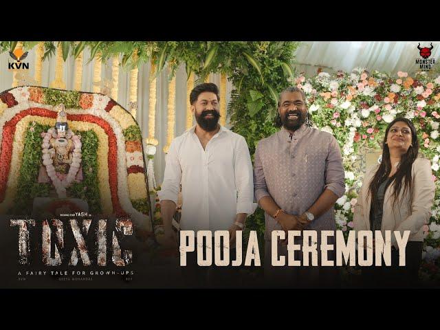 TOXIC Pooja Ceremony - Rocking Star Yash | Geetu Mohandas | KVN Productions | Monster Mind Creations