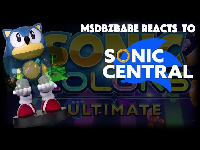 MsDBZbabe reacts to Sonic Central