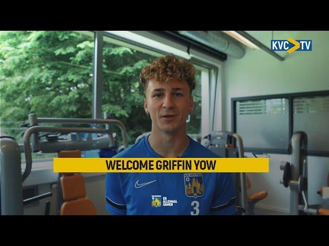 Welcome Griffin Yow