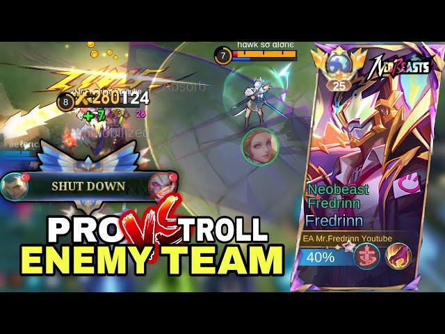 Can an Impossible Game be Won? PLAY IT! Moonton Please DON'T BAN! Fredrinn Best Build -Emblem | MLBB