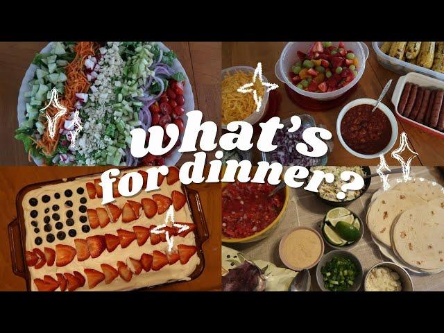 WHAT'S FOR DINNER? || FAMILY OF 7 WEEKLY DINNERS