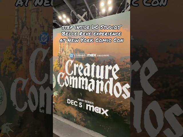 DC Studios brought Creature Commandos to life at New York Comic Con. Step inside Belle Reve and see!