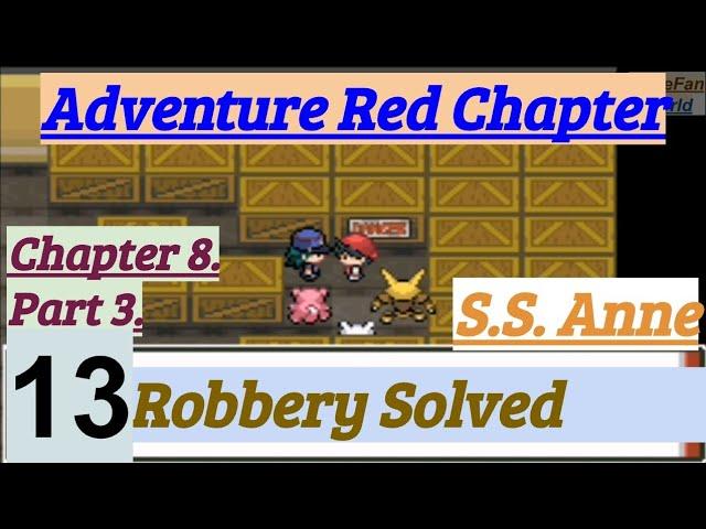 Pokemon Adventure Red Chapter #13 PokeFan Solved S.S. Anne Robbery & Evolution Of Poliwhirl