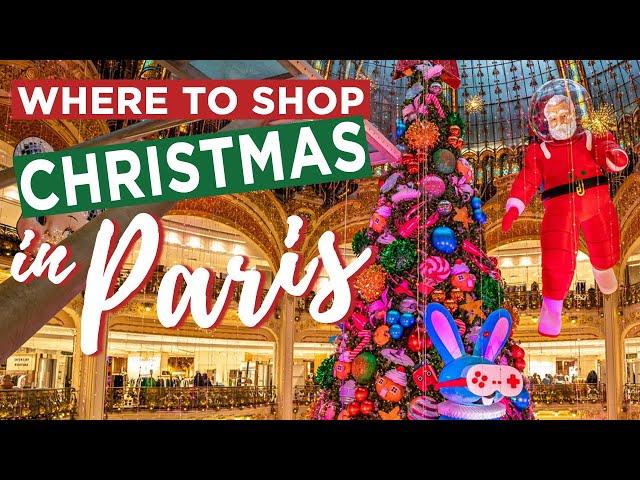 Christmas in Paris: The 5 Best Shopping & Street Food Areas