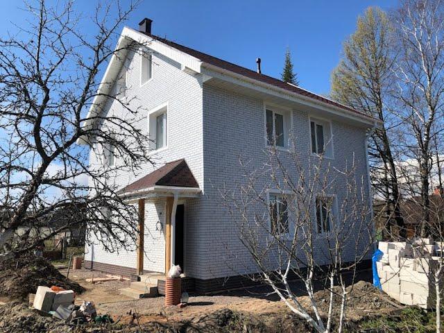 Строительство небольшого, но уютного дома под Выборгом.