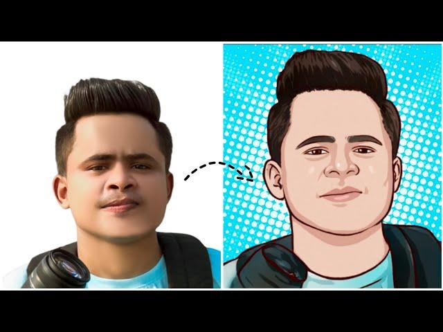 How To Cartoon Photo Editing Tutorial | ToonApp Cartoon Photo Editor | Asif Creation