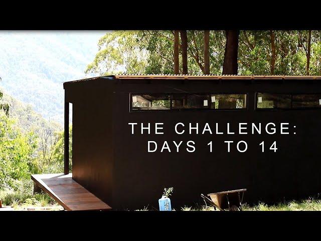 TINYHOME SOLO BUILD:  DAYS 1 to 14