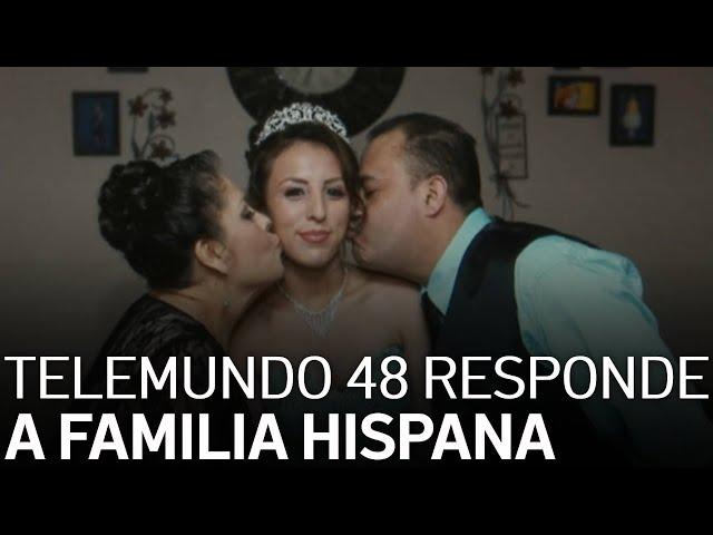 Telemundo 48 responde a familia hispana en San José