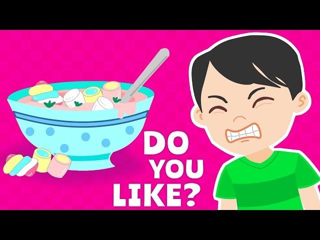 Do You Like Song for Kids | Do You Like Marshmallows? Song for Children Learn Food Names