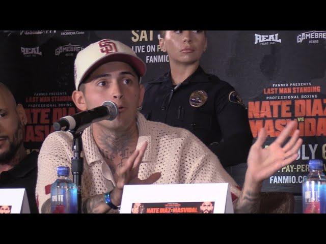 FULL HEATED EXCHANGE between Sean Garcia and Amado / Fernando Vargas Jr. at press conference