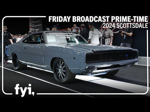 2024 SCOTTSDALE FRIDAY PRIME-TIME BROADCAST (Part 2) - Friday, January 26  - BARRETT-JACKSON AUCTION