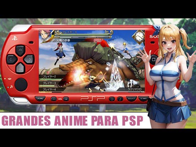 Los mejores juegos anime en PSP #psp #anime #juegospsp