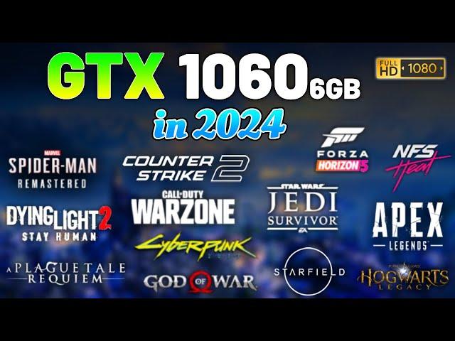 GTX 1060 6GB Test in 13 Games in 2024 - 1080p Gaming