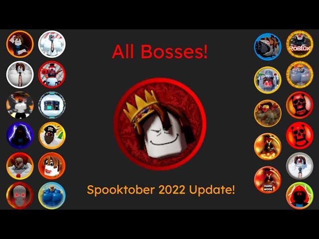 Roblox: Mega Noob Simulator - All Bosses (Spooktober 2022 Update)