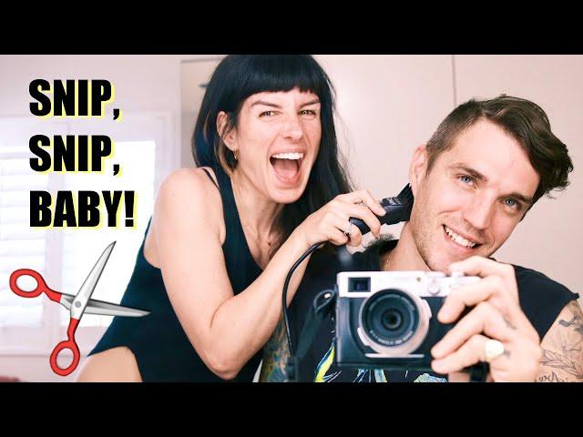 I GAVE MY HUSBAND A MOHAWK!!! | Shenae Grimes Beech