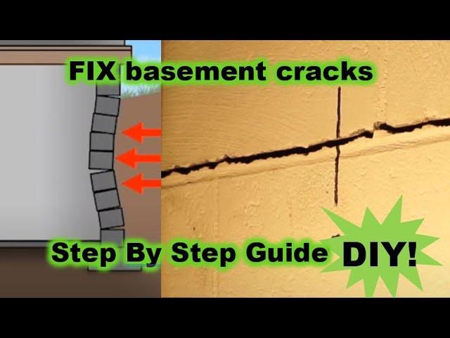 Basement cracking SOLUTION! Fix major block foundation cracks without expensive contractors!