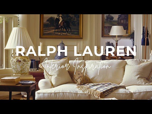 Incorporating Classic RALPH LAUREN Aesthetics In Home Decor | Interior Ideas