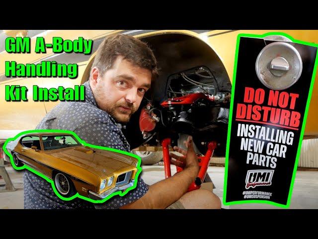 '72 Lemans Gets UMI Handling Kit! Corner Carver in a WEEKEND
