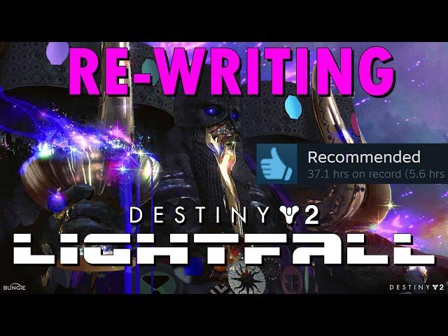 Re-writing and FIXING Lightfall's Story! (Destiny 2)