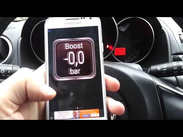 Mazda 3 1.6 diesel OBD2 scanning