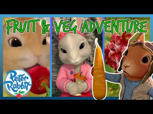 @OfficialPeterRabbit - 🫐 Fruit and Veg Adventures! 🫐 | 1 HOUR | Cartoons for Kids