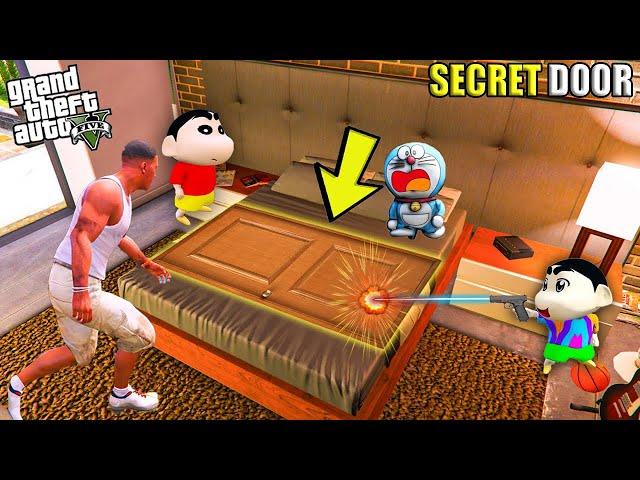 FRANKLIN & SHINCHAN Found New Secret Bunker Under Franklin's Bed In GTA 5 Tamil | Gta 5 tamil