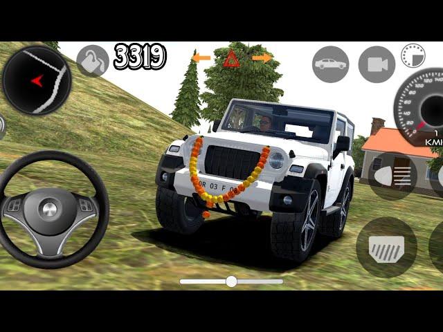 DOLLAR SONG  INDIAN CARS MODIFIED DRIVING 3D THAR 3319 INDIAN CARS SIMULATOR 3D