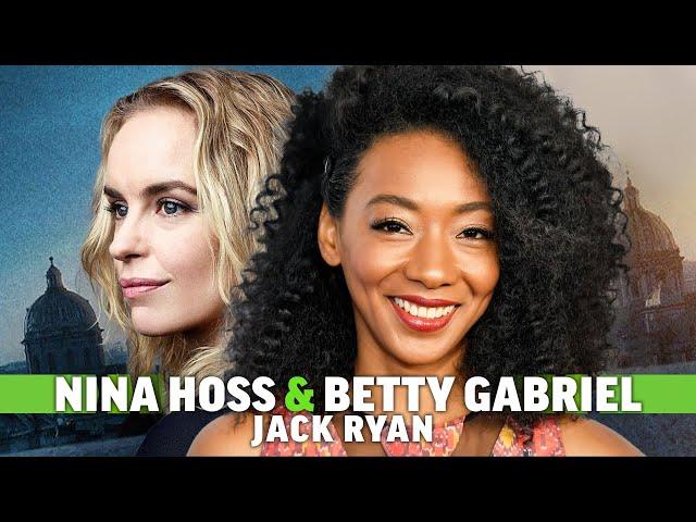 Jack Ryan Season 3: Betty Gabriel and Nina Hoss Talk Stunts & Setting