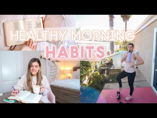 Transform Your Morning! HEALTHY HABITS Wake Up Early, Workout + Get MOTIVATED!