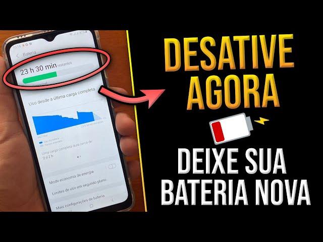 VILÃO REVELADO! Isso ACABA com a BATERIA do CELULAR! Bateria Nova (RESOLVIDO PASSO A PASSO)