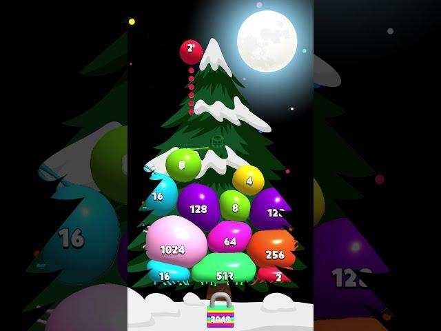 Blob Merge 3D 2048: XMAS Is Coming!