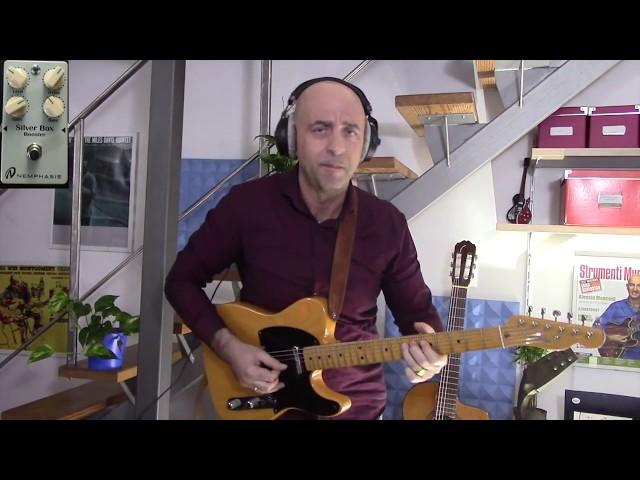 Alessio Menconi plays "Nemphasis" pedals- A jazz guitarist playing pop