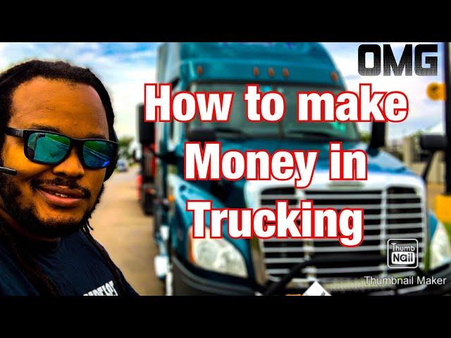 How to make money in trucking 2020 know the rules