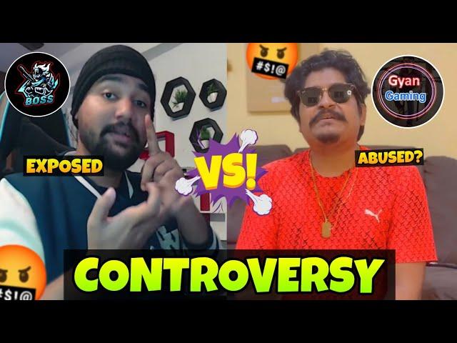 BOSS OFFICIAL VS GYAN GAMING CONTROVERSY?  || GYAN GAMING GUILD PLAYER HACKER? 